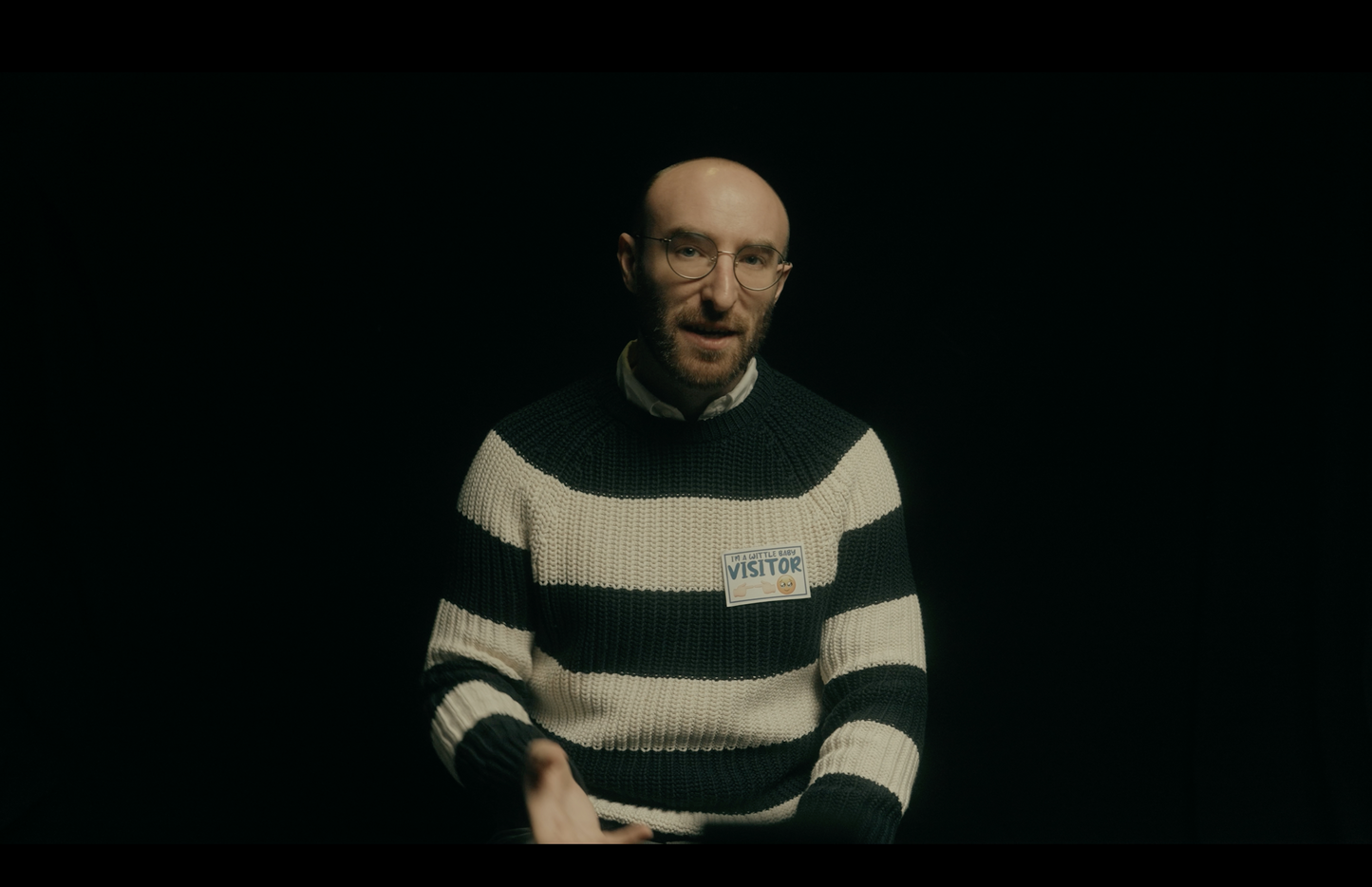 chunky striped sweater