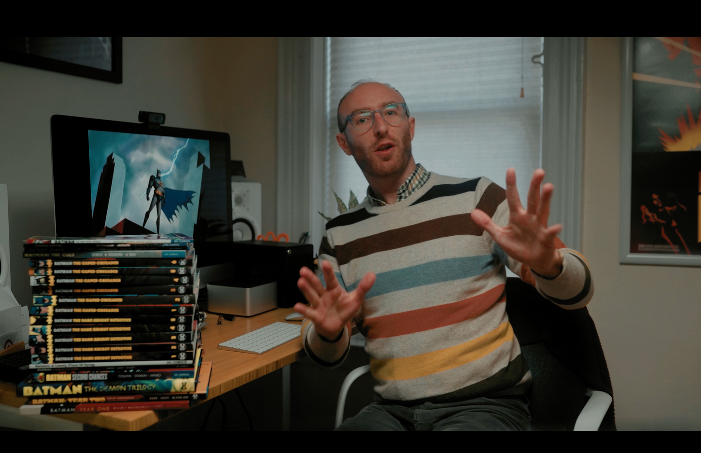 cashmere striped sweater